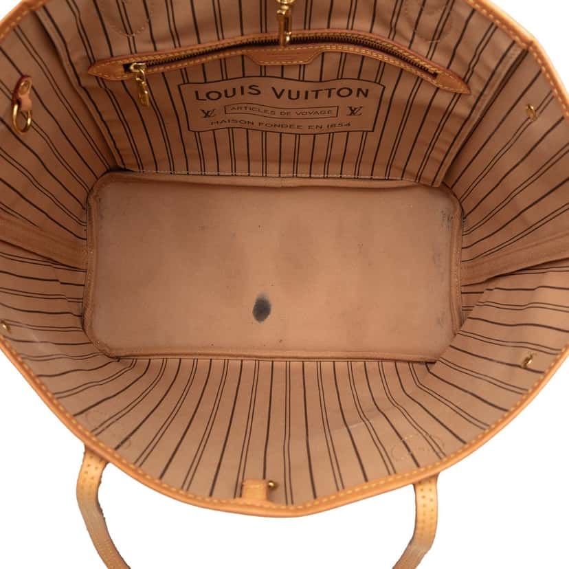 Louis Vuitton Monogram Neverfull MM Brown Very good condition - Model View