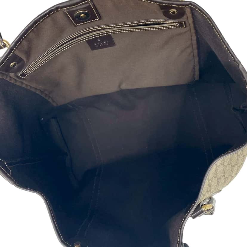 Gucci Medium GG Supreme Joy Tote Beige Very good condition - Box View