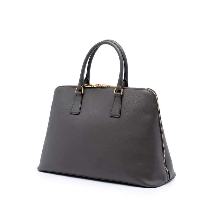 Prada Large Saffiano Lux Promenade Satchel Other Leather Very good condition - Back View