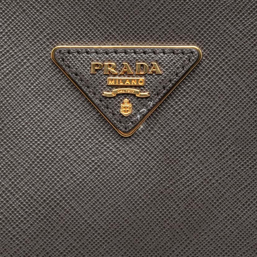 Prada Large Saffiano Lux Promenade Satchel Other Leather Very good condition - Box View