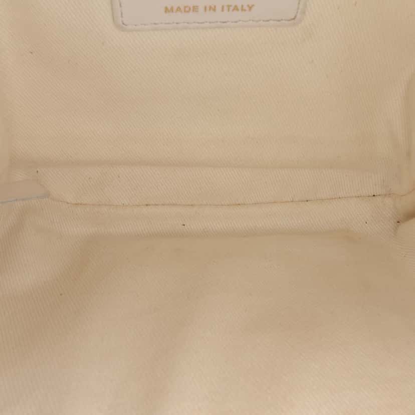 Chanel Quilted Caviar Business Affinity Belt Bag White Leather Very good condition - Model View