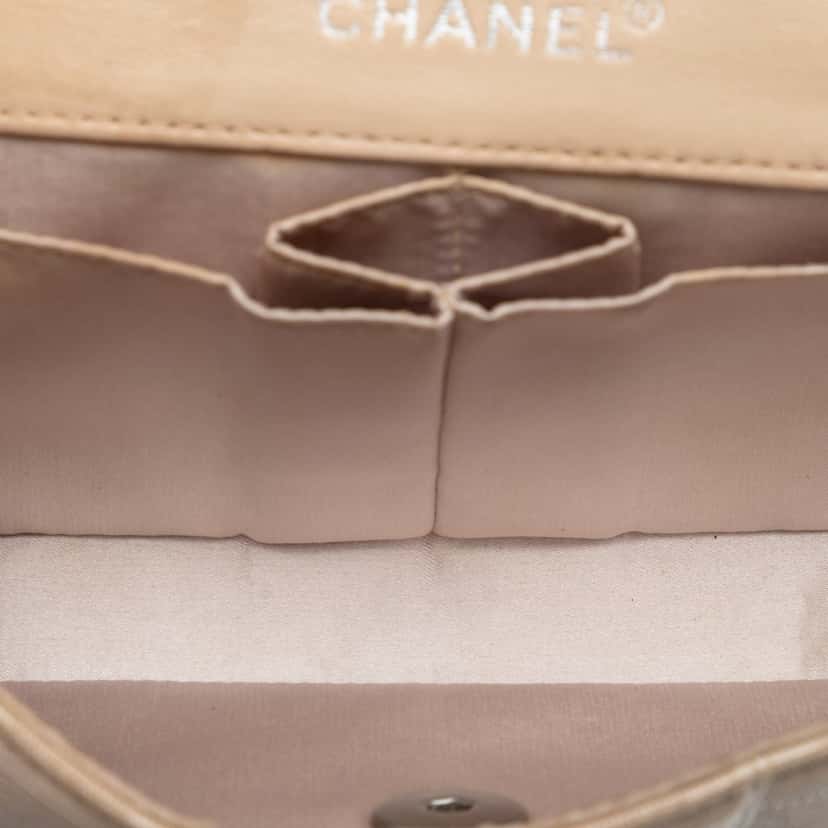 Chanel New Travel Line Nylon East West Flap Beige Very good condition - Model View