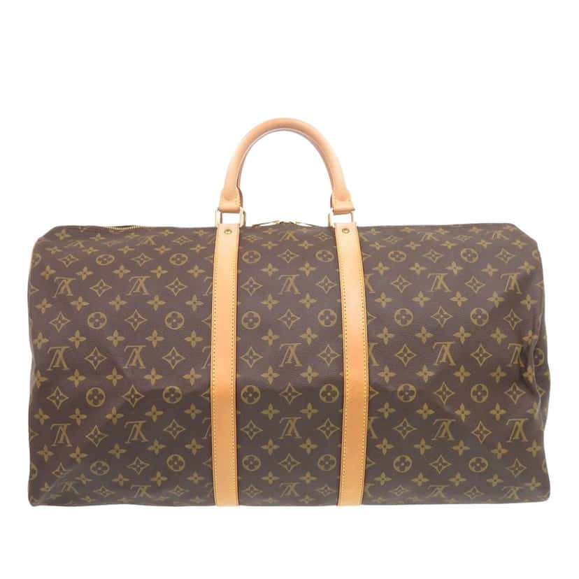 Louis Vuitton Monogram Keepall 55 Brown Very good condition - Back View