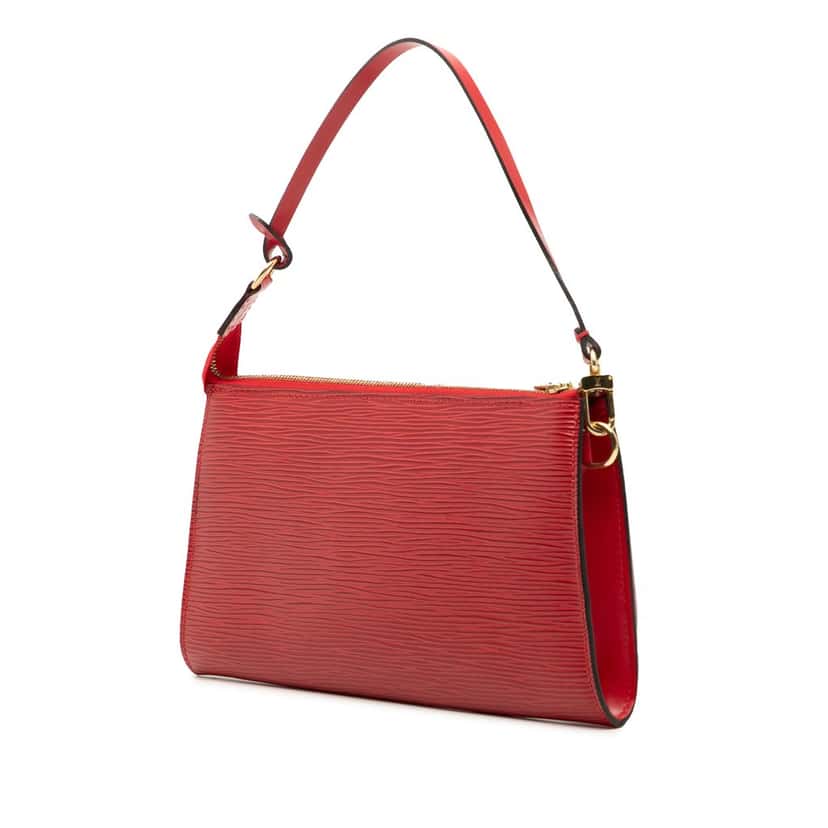 Louis Vuitton Epi Pochette Accessoires Red Leather Very good condition - Back View
