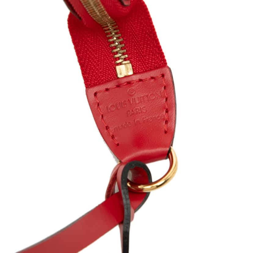 Louis Vuitton Epi Pochette Accessoires Red Leather Very good condition - Box View