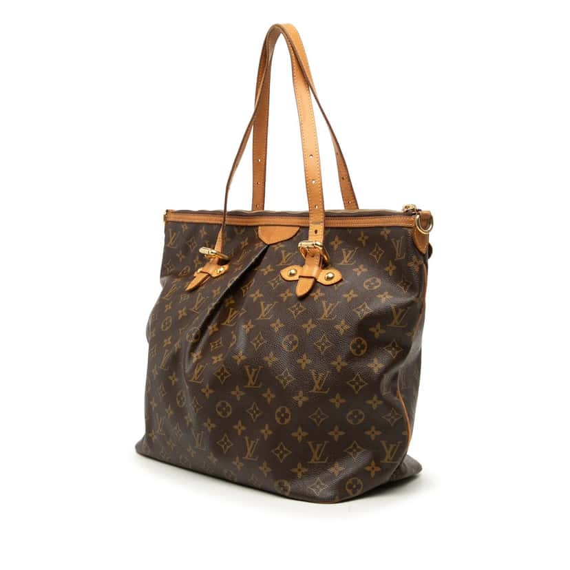 Louis Vuitton Monogram Palermo GM Brown Very good condition - Back View