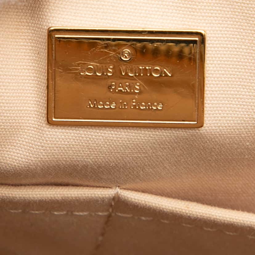 Louis Vuitton Monogram Vernis Santa Monica Beige Leather Very good condition - Box View