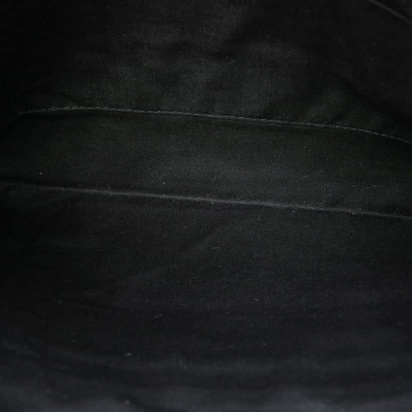 Balenciaga Lambskin Motocross Classic Zip Around Flat Clutch Black Leather Very good condition - Model View