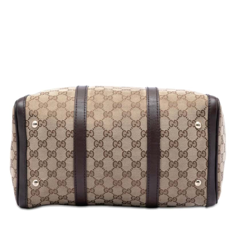 Gucci Medium GG Canvas Joy Boston Bag Beige Very good condition - Inside View