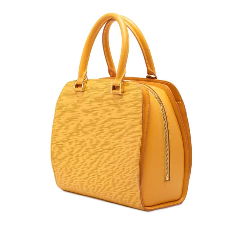 Louis Vuitton Epi Pont Neuf Yellow Leather Very good condition - Back View