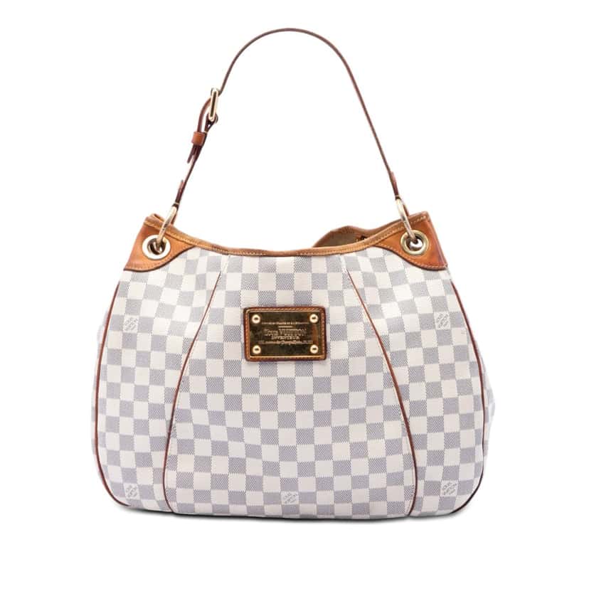 Louis Vuitton Damier Azur Galliera PM White Very good condition - Front View