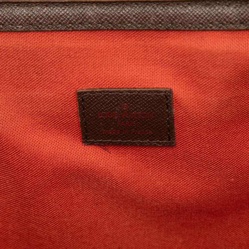 Louis Vuitton Damier Ebene Belem PM Brown Very good condition - Box View