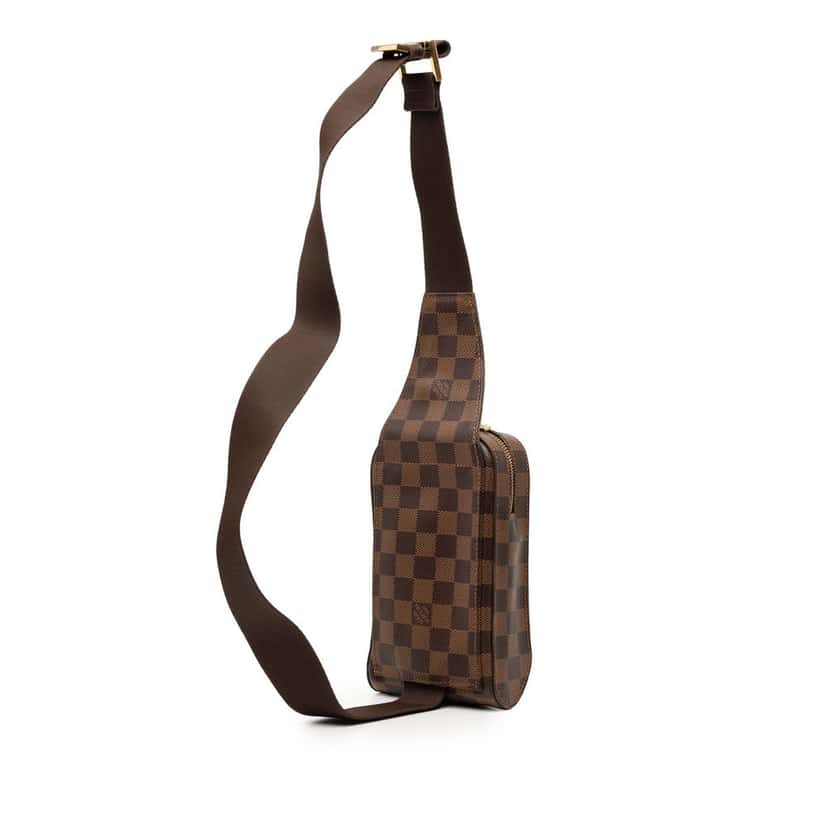 Louis Vuitton Damier Ebene Geronimos Brown Very good condition - Back View