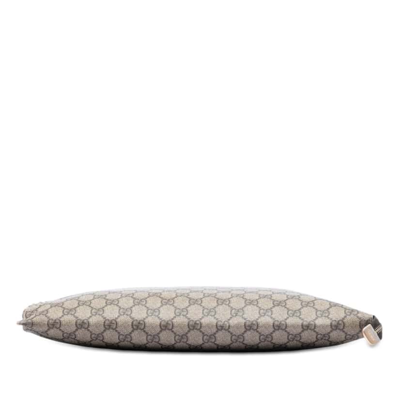 Gucci GG Supreme Laptop Case Beige Very good condition - Inside View