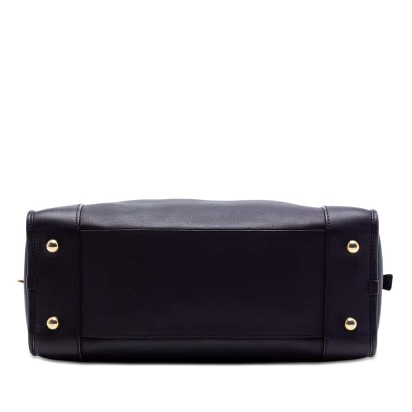 Loewe Special Edition Bicolor Goatskin Amazona 36 Purple Leather Very good condition - Inside View