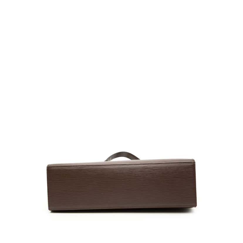 Louis Vuitton Epi Croisette PM Brown Leather Good condition - Inside View