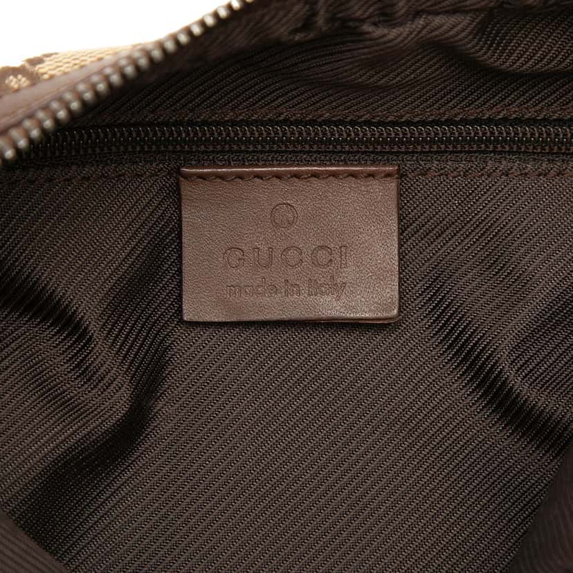 Gucci GG Canvas Shoulder Bag Beige Good condition - Box View