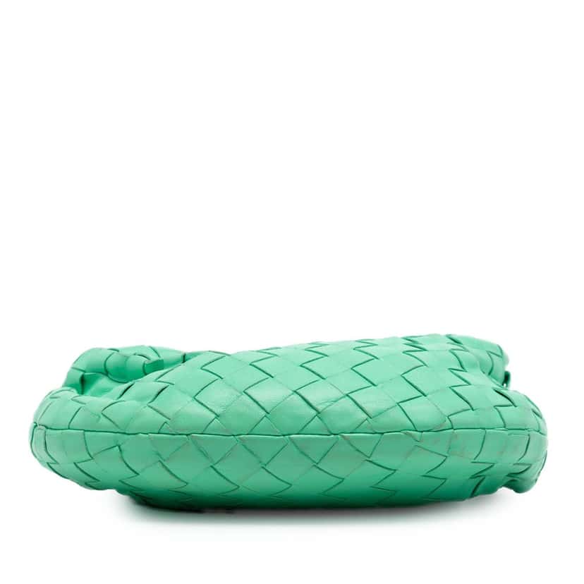Bottega Veneta Mini Nappa Intrecciato Jodie Green Leather Very good condition - Inside View
