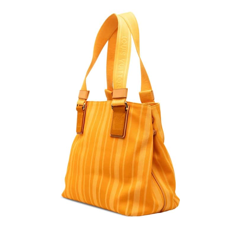 Louis Vuitton Canvas Plein Soleil Cabas PM Yellow Very good condition - Back View