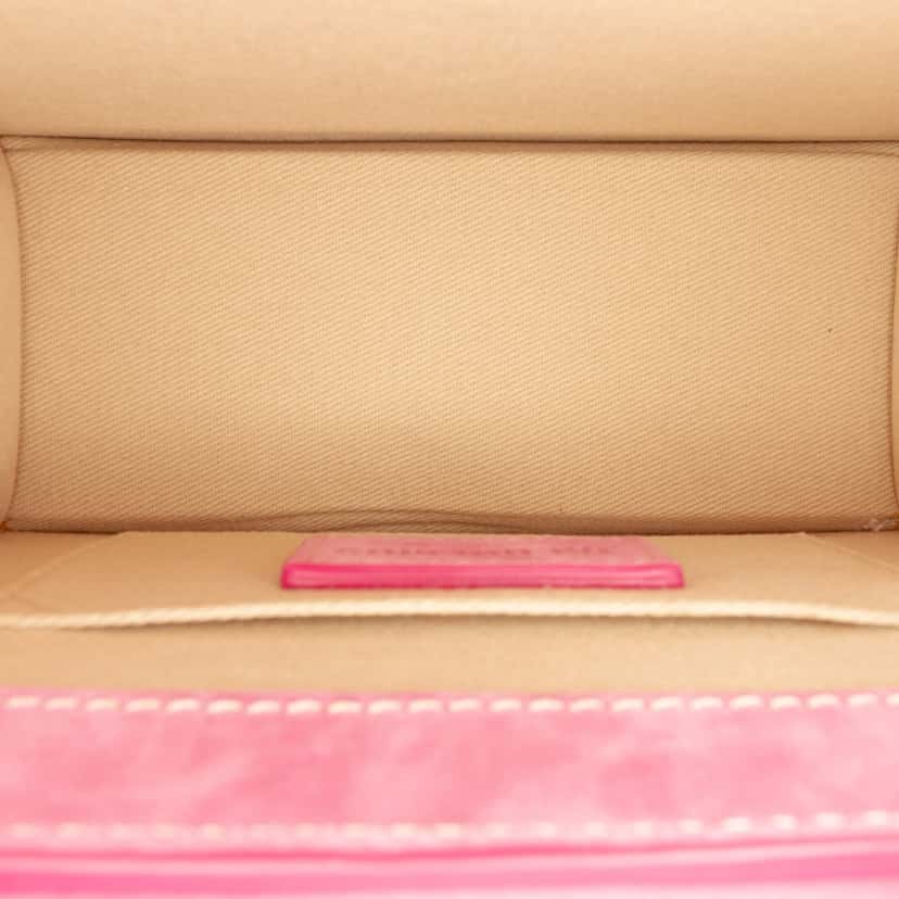 Jacquemus Nubuck Le Chiquito Noeud Pink Leather Very good condition - Model View