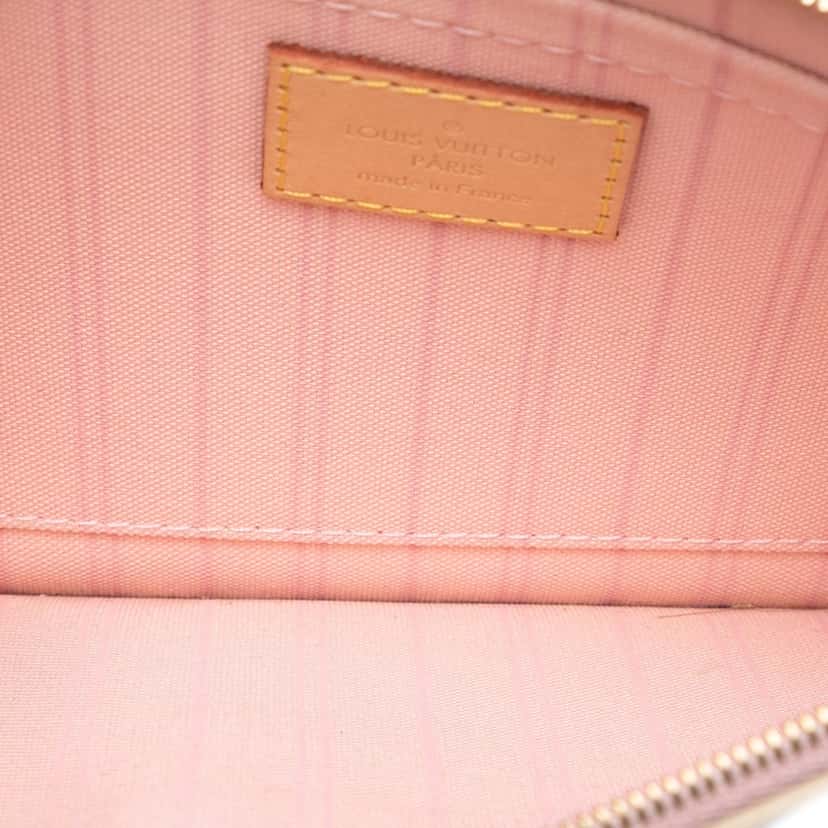 Louis Vuitton Damier Azur Neverfull MM Pouch White Very good condition - Model View