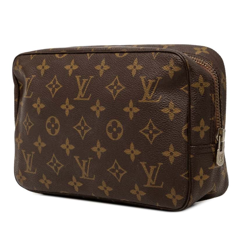Louis Vuitton Monogram Trousse Toilette 23 Brown Very good condition - Back View