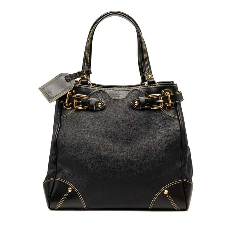 Louis Vuitton Suhali Le Majestueux Black Leather Very good condition - Front View
