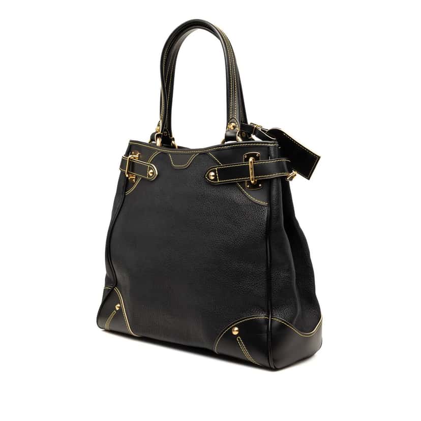 Louis Vuitton Suhali Le Majestueux Black Leather Very good condition - Back View