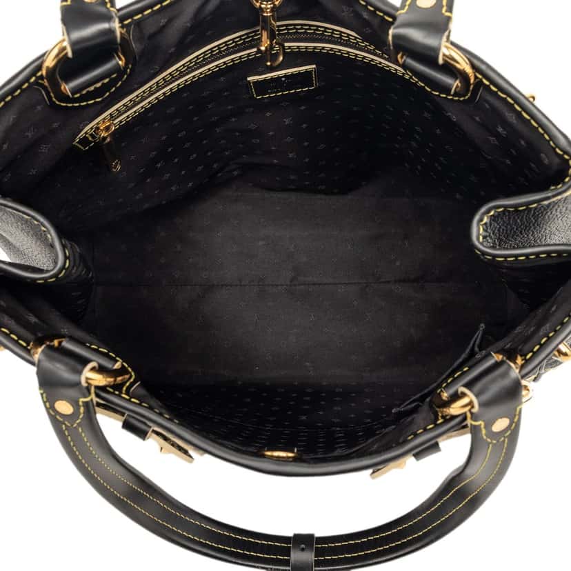 Louis Vuitton Suhali Le Majestueux Black Leather Very good condition - Model View