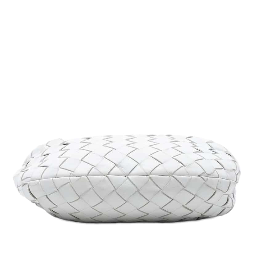 Bottega Veneta Mini Nappa Intrecciato Jodie White Leather Very good condition - Inside View