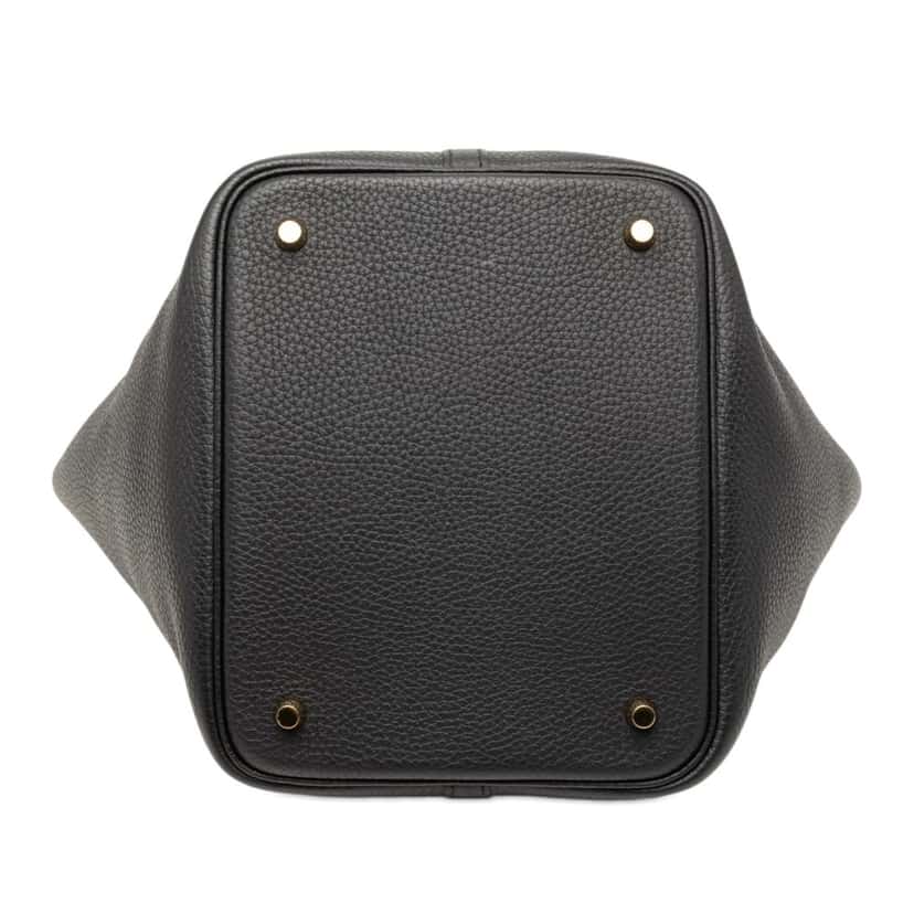 Hermès Clemence Picotin Lock 22 Black Leather Very good condition - Inside View