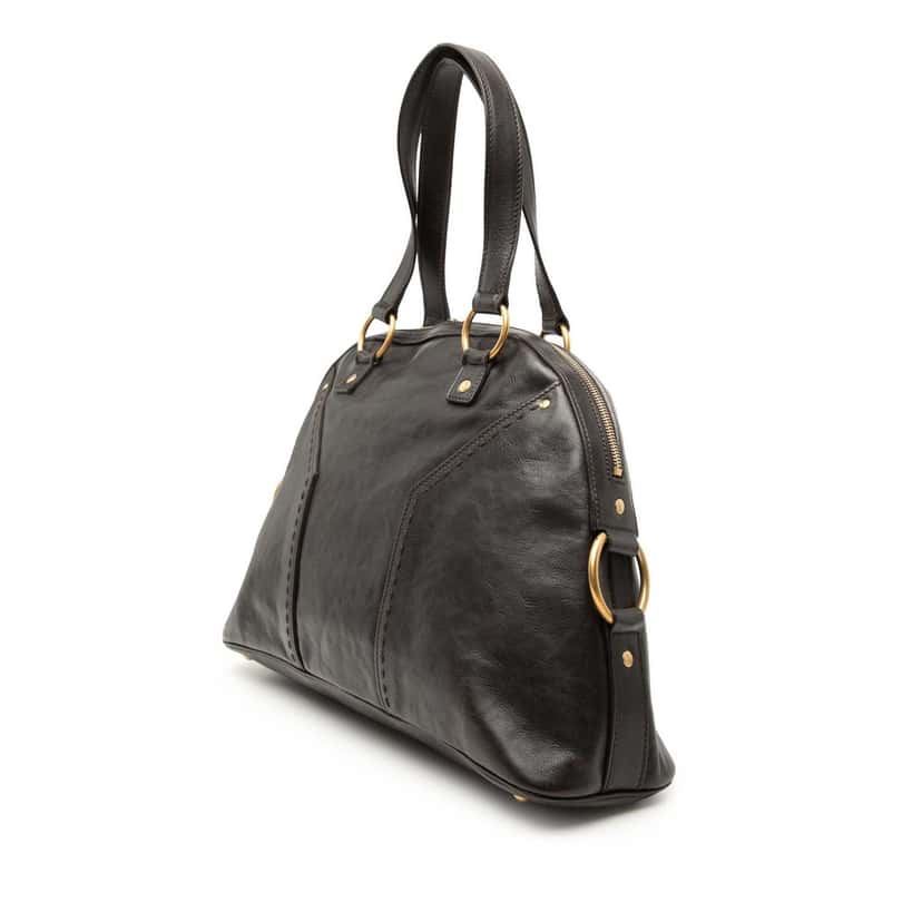 Saint Laurent Medium Leather Muse Shoulder Bag Brown Leather Very good condition - Back View