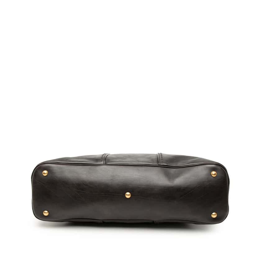 Saint Laurent Medium Leather Muse Shoulder Bag Brown Leather Very good condition - Inside View