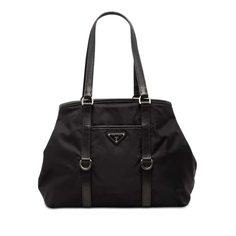 Prada Tessuto Tote Black Very good condition - Front View