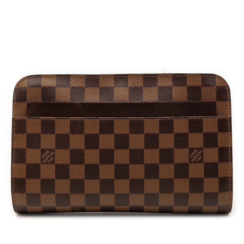 Louis Vuitton Damier Ebene Saint Louis Pochette Brown Very good condition - Front View