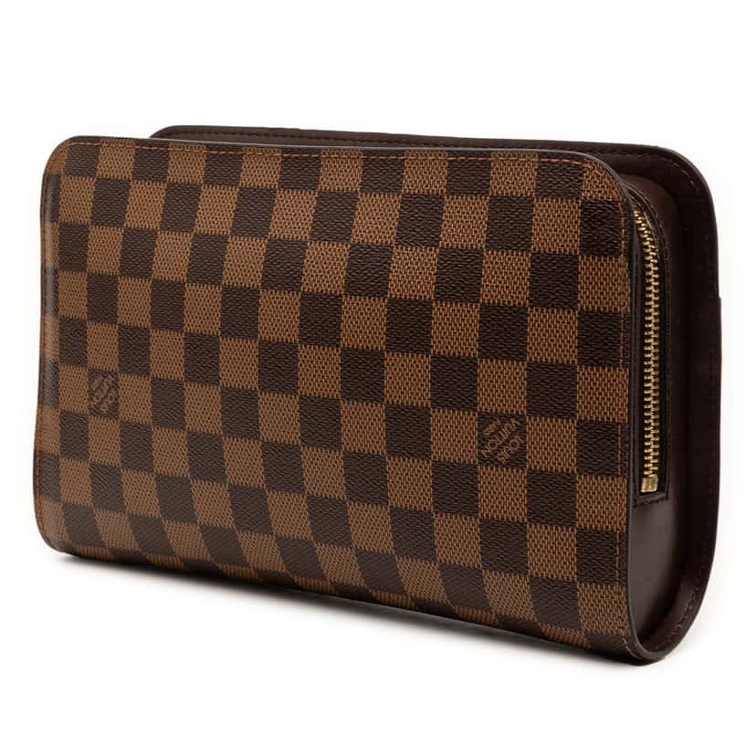 Louis Vuitton Damier Ebene Saint Louis Pochette Brown Very good condition - Back View