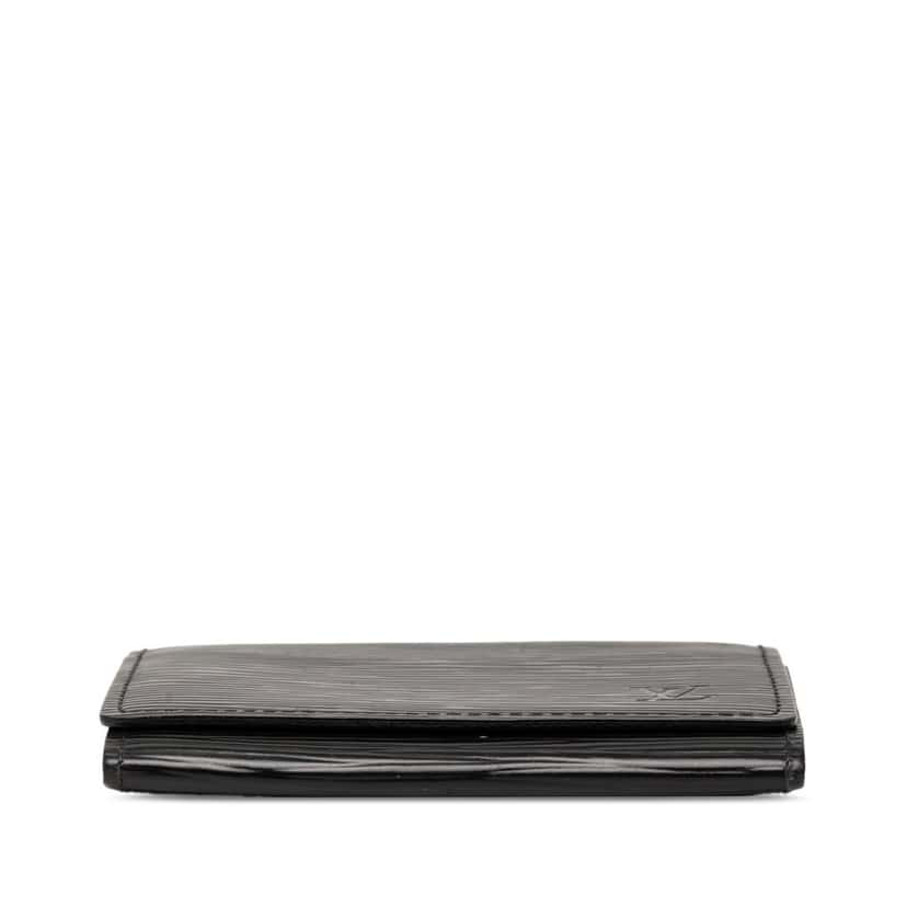 Louis Vuitton Epi Envelope Business Card Holder Black Leather Very good condition - Inside View
