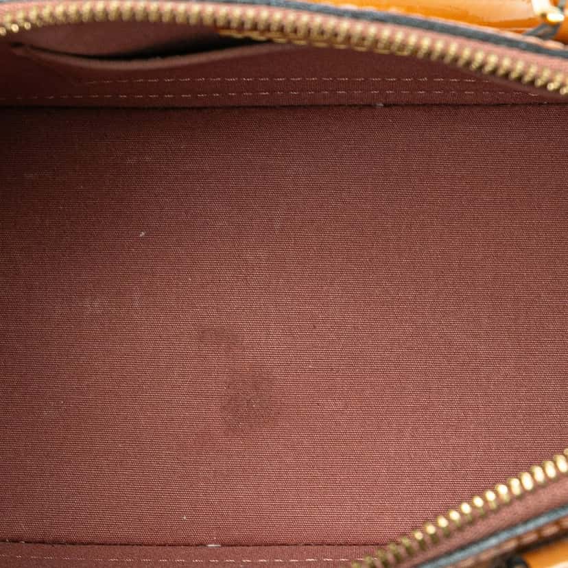 Louis Vuitton Monogram Vernis Alma BB Brown Leather Very good condition - Model View