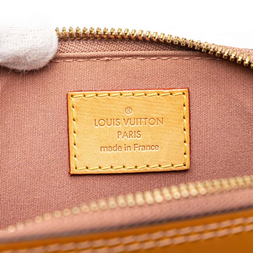 Louis Vuitton Monogram Vernis Alma BB Brown Leather Very good condition - Box View