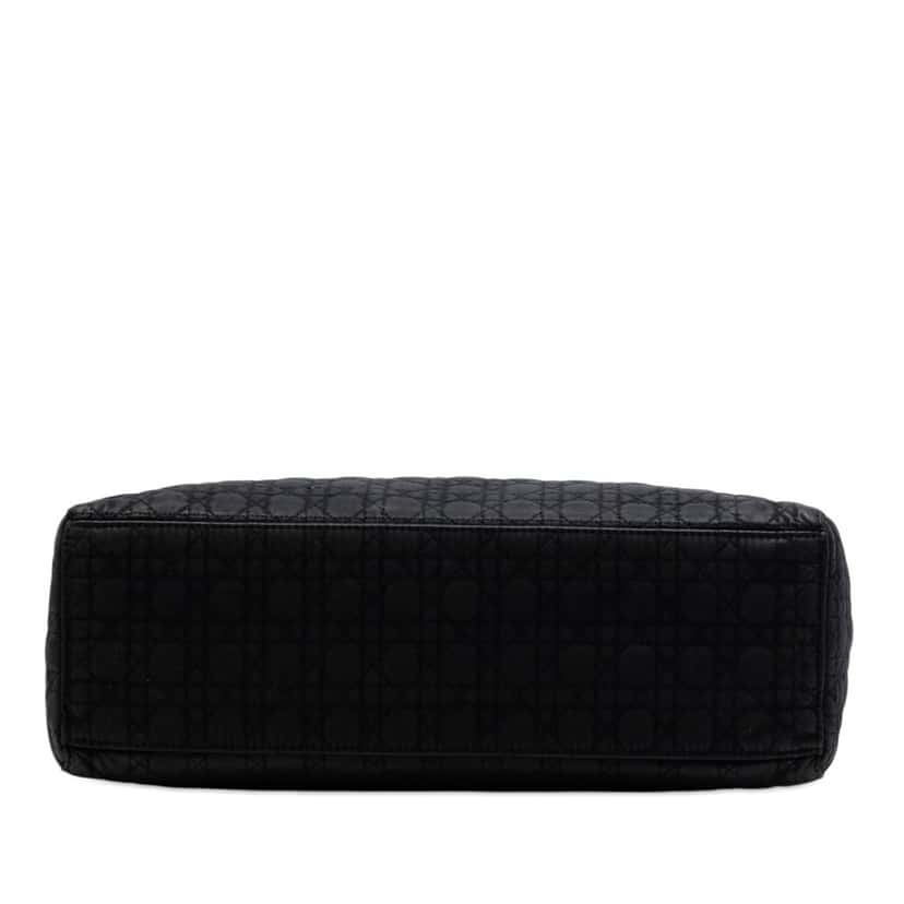 Dior Large Nylon Microcannage Lady Dior Black Very good condition - Inside View