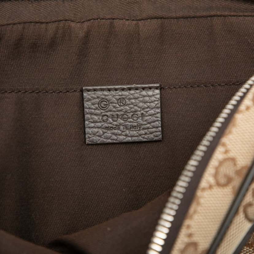 Gucci GG Canvas Belt Bag Beige Very good condition - Box View
