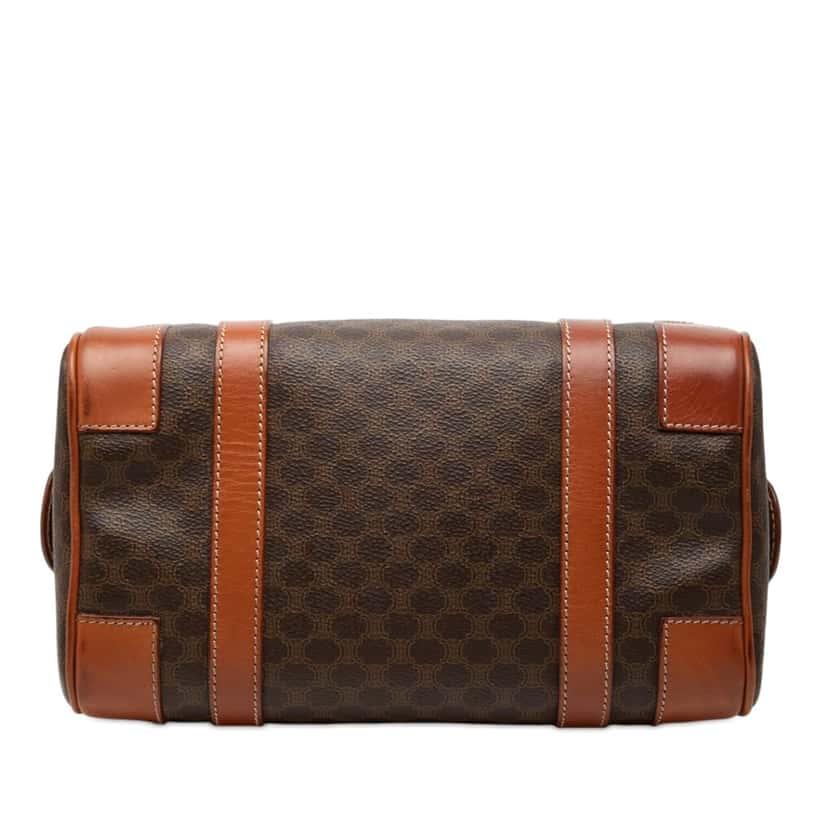 Celine Macadam Coated Canvas Boston Bag Brown Good condition - Inside View