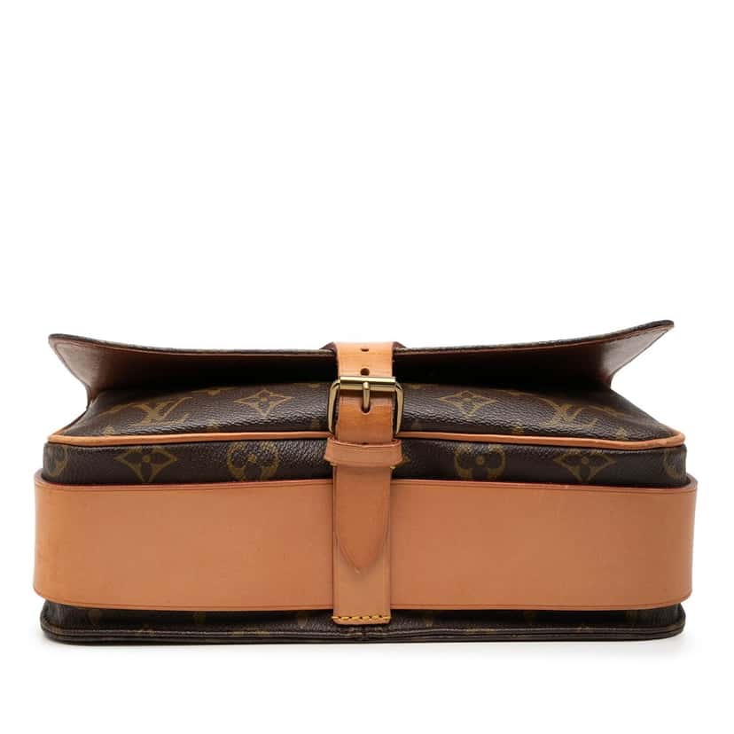 Louis Vuitton Monogram Cartouchiere GM Brown Very good condition - Inside View