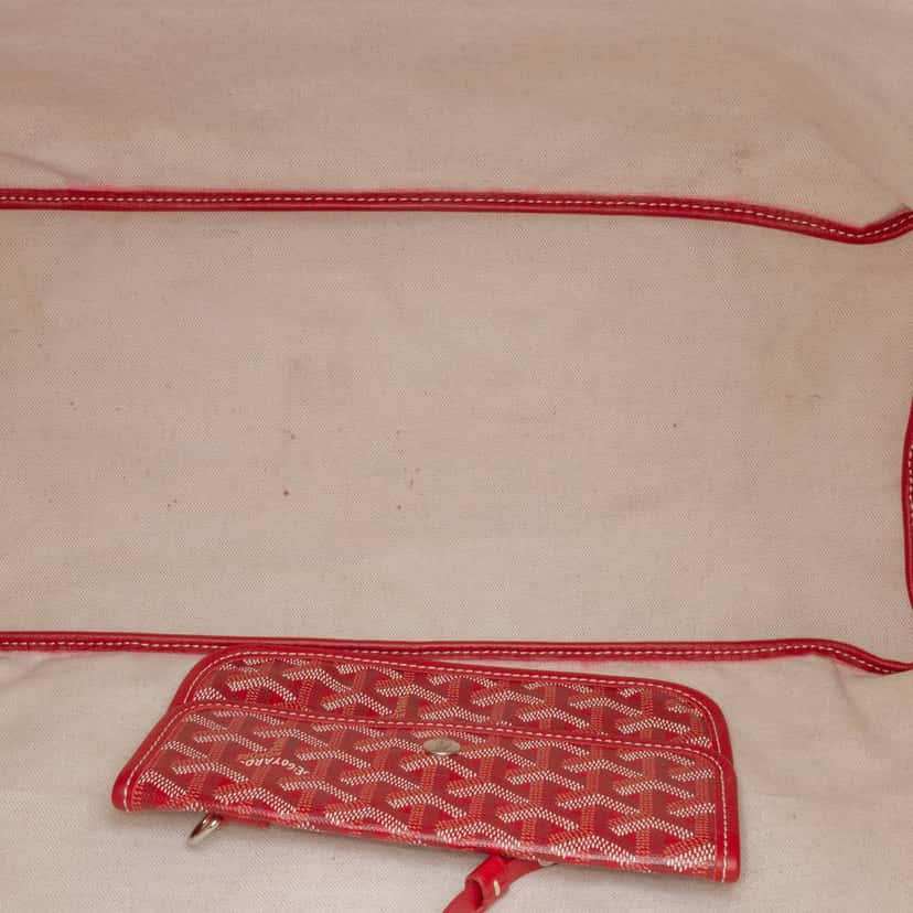 Goyard Goyardine Saint Louis GM Red Very good condition - Model View