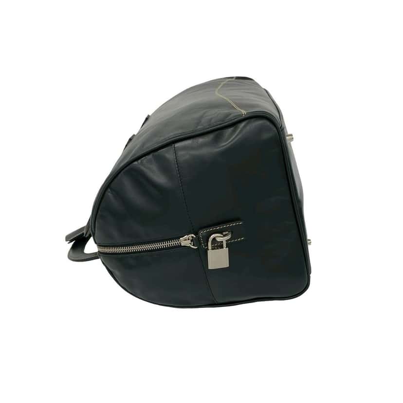 Prada Soft Calf Boston Bag Black Leather Very good condition - Box View