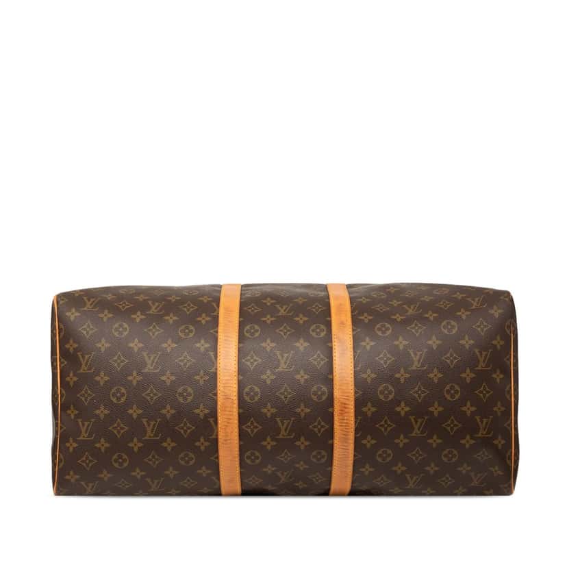 Louis Vuitton Monogram Keepall 55 Brown Good condition - Inside View