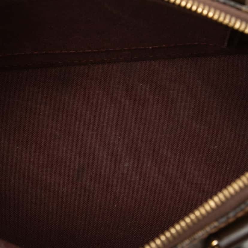 Louis Vuitton Damier Ebene Alma BB Brown Very good condition - Model View