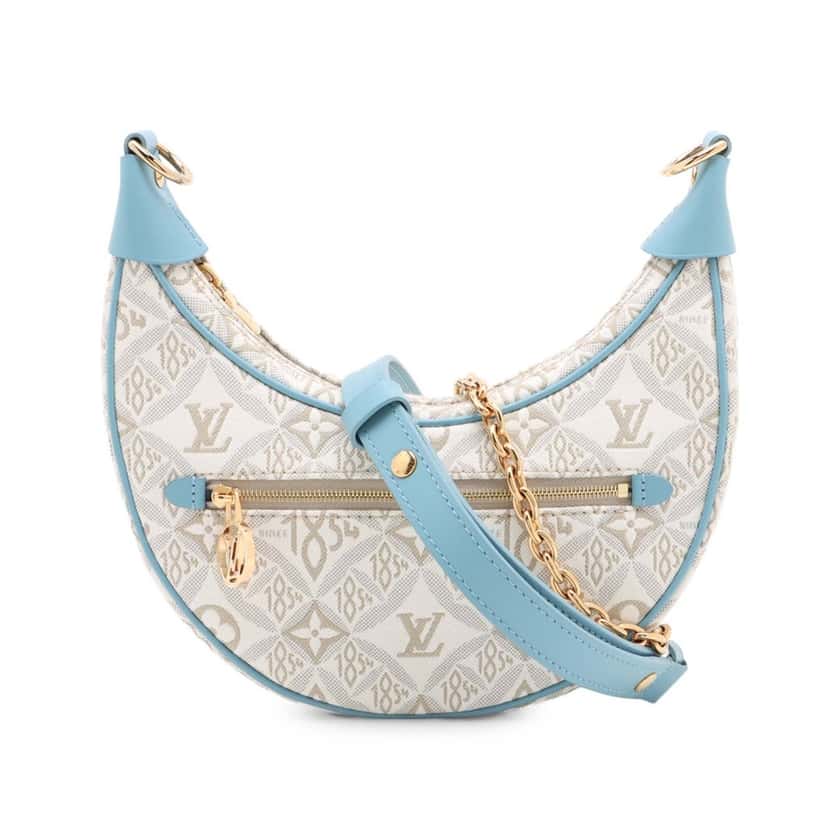 Louis Vuitton Monogram Jacquard Since 1854 Loop White Very good condition - Front View