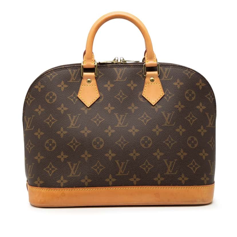 Louis Vuitton Monogram Alma PM Brown Very good condition - Front View