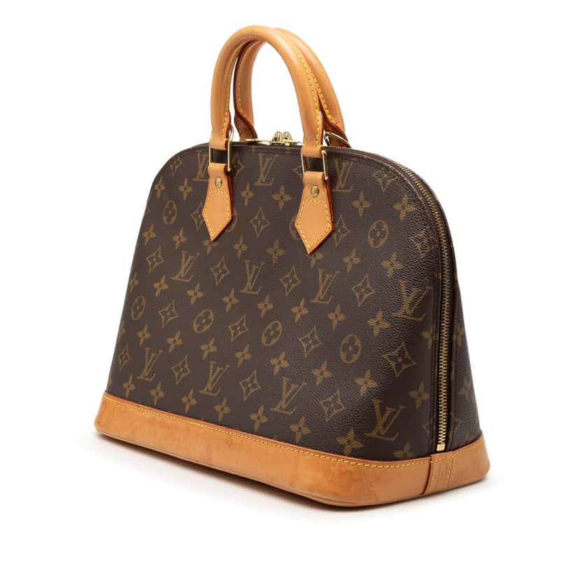 Louis Vuitton Monogram Alma PM Brown Very good condition - Back View